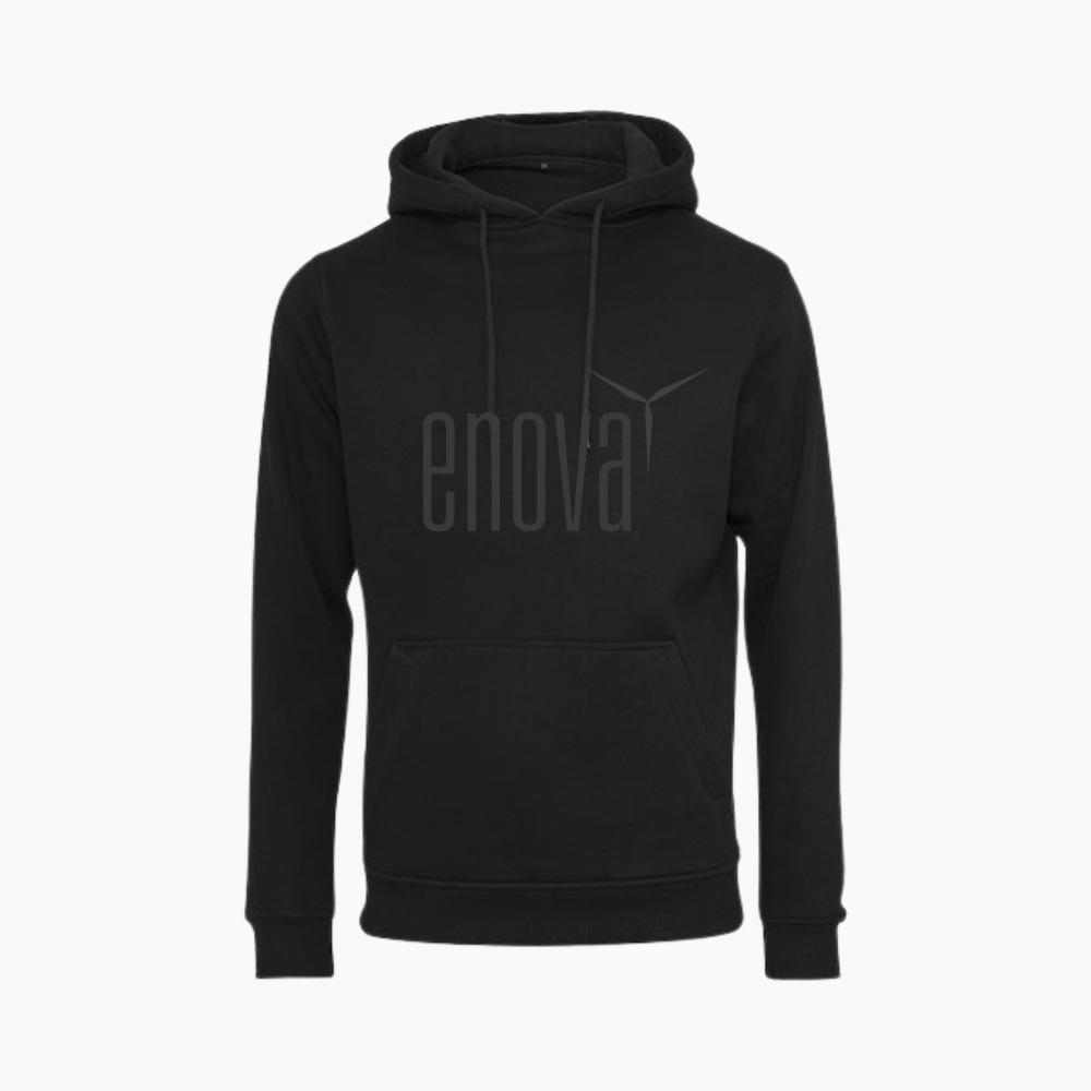 Unisex Hoodie schwarz "ENOVA"