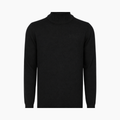 Unisex Rollkragenpullover schwarz "ENOVA"